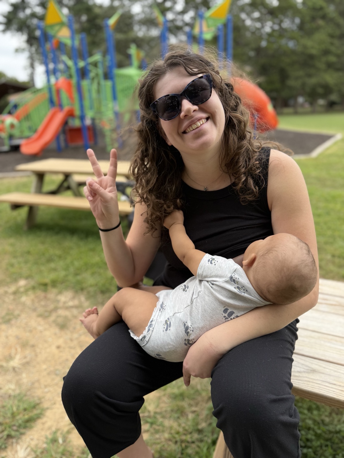 Lauren and Aaron, the founders of LactSafe